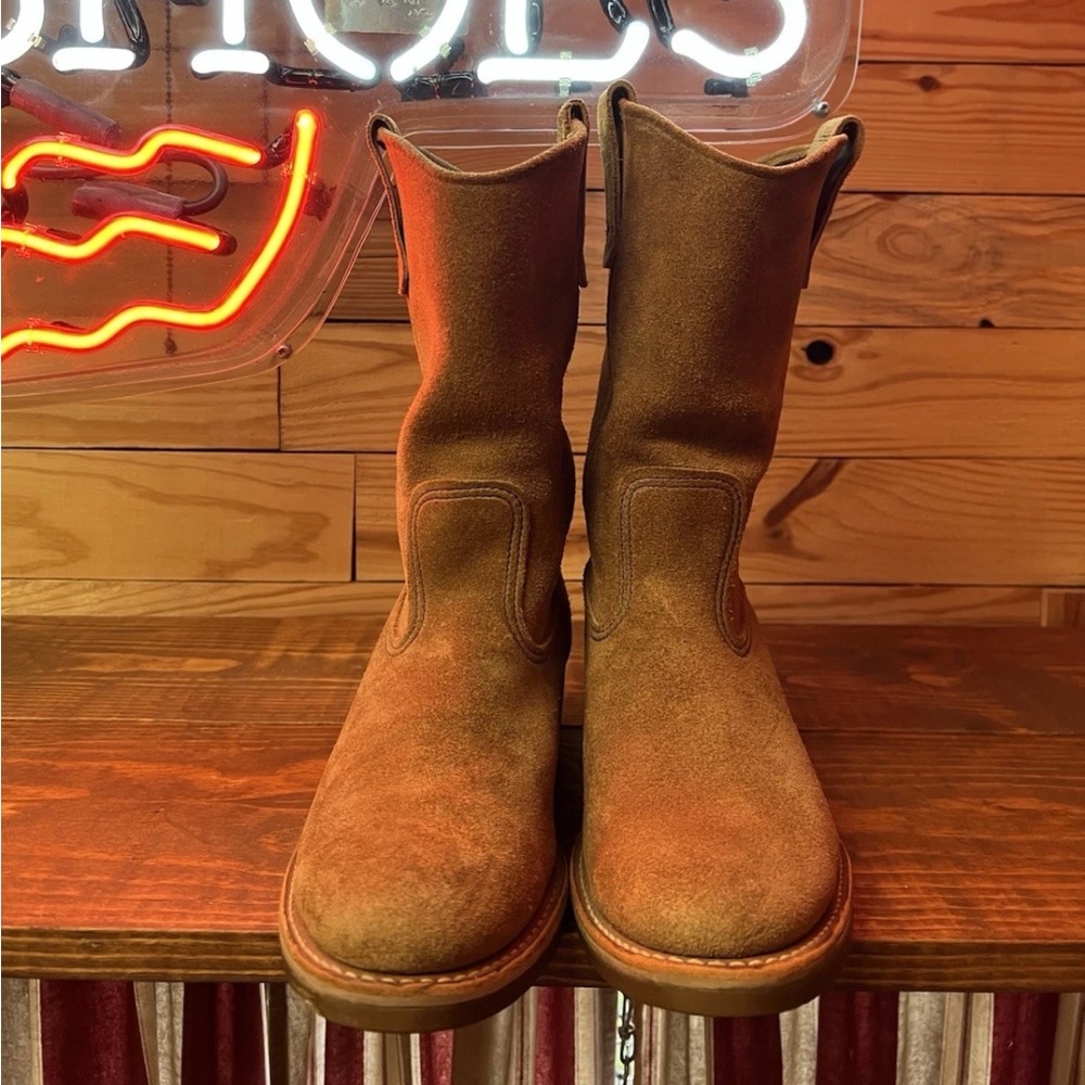 Vtg Redwing Pecos Boots Muleskinner 1111 Size 9B Great Conditions RARE!!
